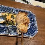 やきとり 右羽。 - かしわ（モモ肉）