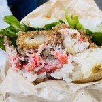 紅ズワイガニらぁ麺 まるはち屋 - 