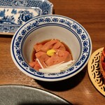 やきとり 右羽。 - レバ刺し