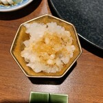 やきとり 右羽。 - 大根