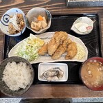 かき処 海 - カキフライ定食