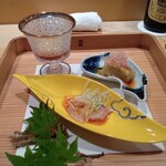 うなぎと炭焼 久松 - 先付