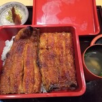 Unagi To Sumiyaki Hisamatsu - 鰻重、肝吸い、漬物
