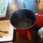 蕎麦屋 まんきち - 熱々のそば湯