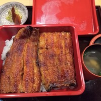 うなぎと炭焼 久松 - 鰻重、肝吸い、漬物