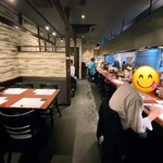 日本酒と鮮魚と釜飯 太公望ほっぺち - 店内