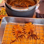 大判焼 焼そば 煮イカ 長塚商店 - 料理写真: