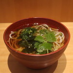 こころや - 〆の小かけうどん(冷)