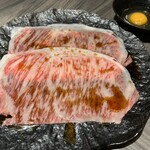 Oumi Ushi Yakiniku Niku Tatsu - 極上ロース焼きすき