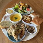 カフェ 八曲音 - 八曲音プレート