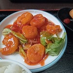 台湾料理 福祥居 - エビチリ定食