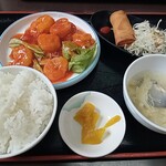 台湾料理 福祥居 - エビチリ定食