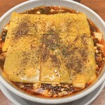 蝋燭屋 - 焼きチーズ麻婆麺 倍辛1,500円
      チーズトッピング200円
      痺れ激増し100円