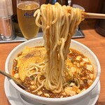 蝋燭屋 - 焼きチーズ麻婆麺 倍辛1,500円
      チーズトッピング200円
      痺れ激増し100円