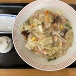 リンガーハット - 長崎県皿うどんセット餃子3個 1,000円