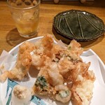 うまか味 薩摩 - 海老のかき揚げ　880円