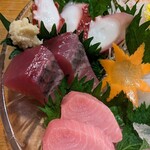 うまか味 薩摩 - 中トロ、カツオ、タコ