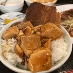 Ajiya - 豚肉角煮（ランチ定食）