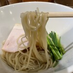 麺庵 利休 - (限定)蛍烏賊の冷たいつけそば　1,500