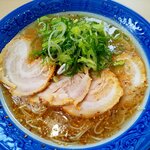 大分ラーメン十八番 - 大盛りラーメンチャーシュー増し