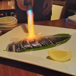 蕎楽 たか木 - 炙り〆さば