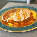 とろ～り卵のオムライス さん太 - ぱっかーんオムライス☆