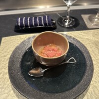 鉄板焼き あさひ - 和牛ローストビーフ