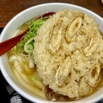 因幡うどん - これはごぼう天？