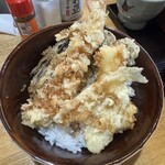 手打蕎麦のたぐと - 特盛天丼