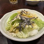 焼鶏あきら 丸の内店 - 白菜サラダ