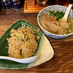 麺飯食堂 ひら匠 - 炒飯セット　塩ラーメン