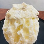 こひる庵 - 味見氷　カシューペッパーチーズ　200円