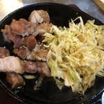 韓国飲食店ドヤジ屋 - 特上国産厚切りサムギョプサル(ランチセット)