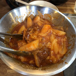 韓国飲食店ドヤジ屋 - チーズトッポキ