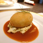 洋食 つばき - 蟹クリームコロッケ