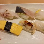 Sushi-ya Ginzo Shinjuku Center Building Ten - Sushi Toppings