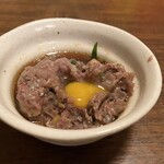 ふなっ子 - 鰯ユッケ