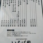 いちば鮨 - メニュー