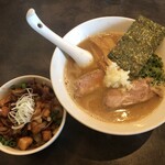 麺や 麗 - しょうゆ＋まかない飯