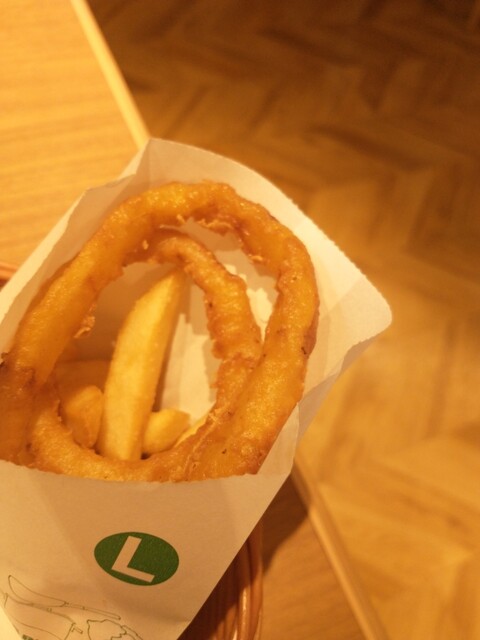 新品未使用 MOS BURGER Kaisen Kakiage Kakiage Rice Burger | Japanese Hamburger Restaurant | MOS