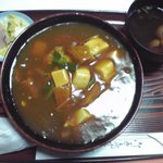 中三屋  - カレー豆腐丼
