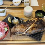 Sushi Dainingu Aoki - マグロのかま焼きランチ