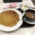 梅蘭 - 料理写真:梅蘭焼きそば(大盛り)・蟹肉入りフカヒレスープ・杏仁豆腐