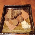 蕎麦 蘇枋 - 里芋の竜田揚げ