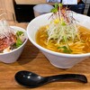 メンヤ コトホギ - 料理写真:コトホギラーメンとミニチャーシュー丼