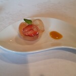 和乃八窓庵 - ラップで巾着なのかな