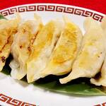 肉汁たっぷり！餃子二種盛り(アグー&青じそ)