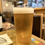 Teppan Sousaku Kushi Teppen - 生ビール
