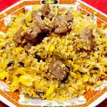 贅沢！牛カルビ高菜チャーハン