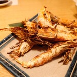 まいもんや かっぱ - 2024年５月　モサエビの塩焼き